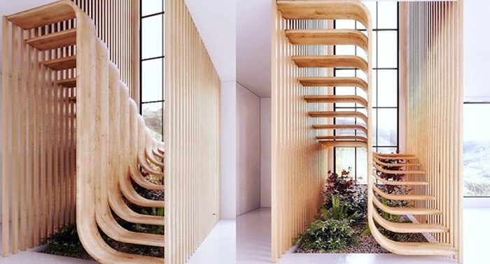 Ove minimalističke, ali raskošne stepenice podsjećaju na DNK i oduševljavaju cijeli internet