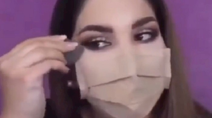 VIDEO Make up umjetnica pokazala je kako se našminkati dok nosite zaštitnu masku