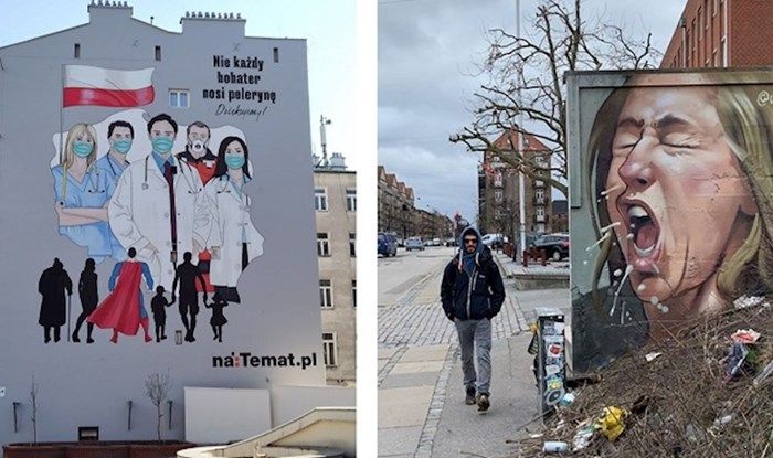 Pogledajte neke od najupečatljivijih grafita posvećenih koronavirusu