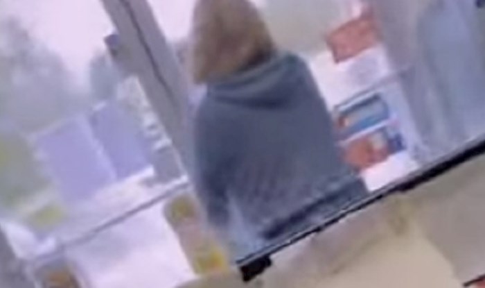 Trgovac snimio ženu koja je napravila rupu u maski, njeno objašnjenje je urnebesno