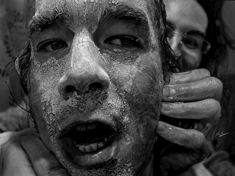 "Moj najteži projekt, napravljen pomoću drvenog ugljena, grafita i 145 sati..." Dylan Eakin