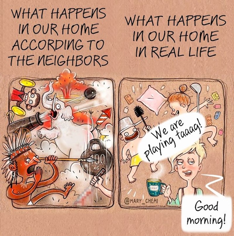 Kako susjedi doživljavaju buku iz tvoje kuće i kako to zaista izgleda