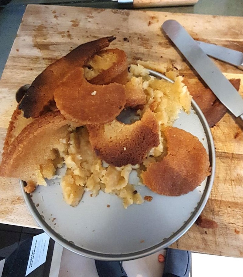 "Nikad više neću peći kolače!"