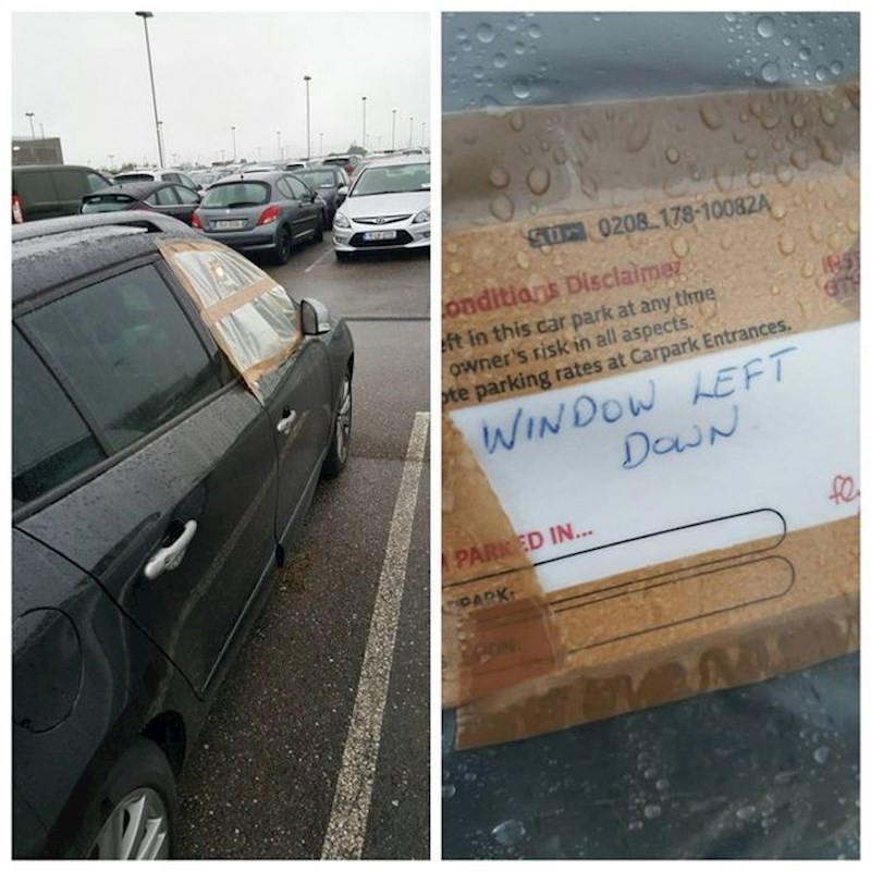 Zaštitili su čovjeku auto kada mu je prozor ostao otvoren