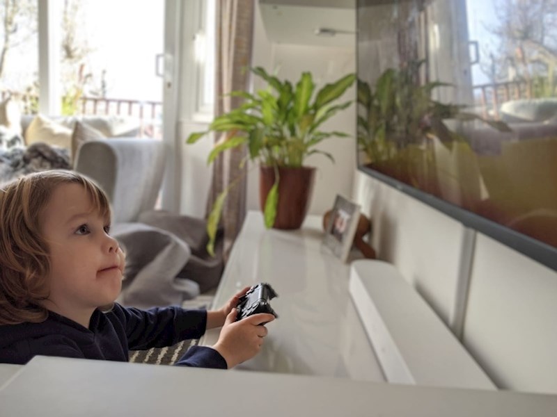 "Pustio sam mu crtić i dao joystick, sad imam mir neko vrijeme..."