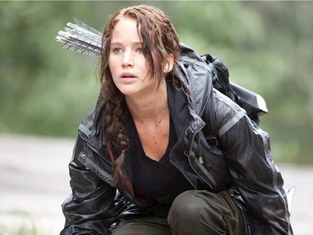 Jennifer Lawrence je od franšizeThe Hunger Games' franchise "posudila" kožnu jaknu i čizme svoga lika