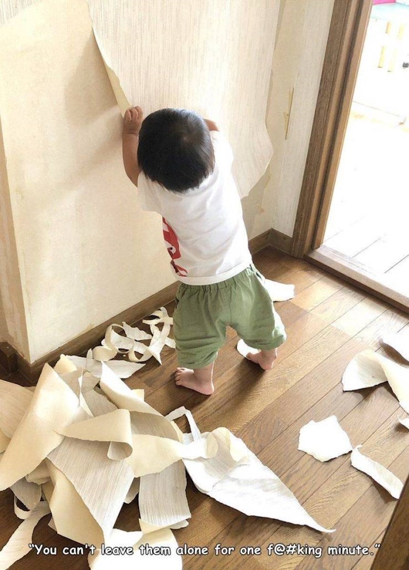 "Ne možete ih ostaviti same ni jednu minutu!"