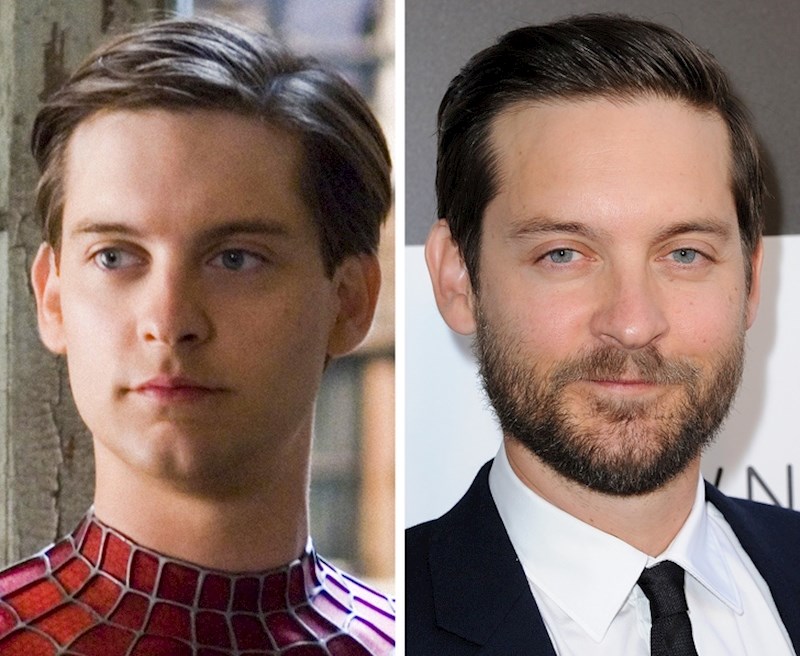 Tobey Maguire kao  Peter Parker u Spidermanu