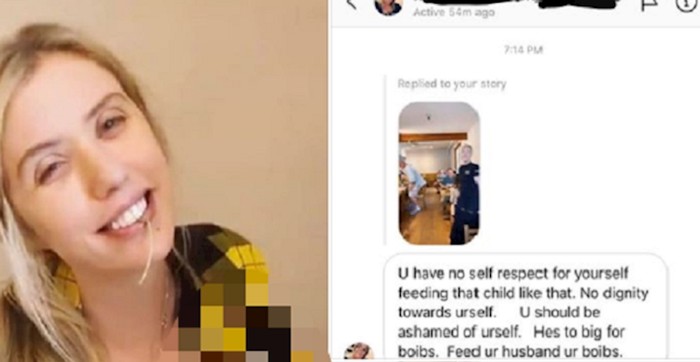 Blogericu napala zbog slike kako doji dijete, ova ju uništila odgovorom