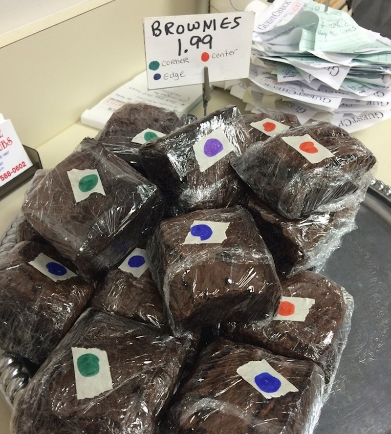 Na browniesima su označili iz kojeg su dijela pekača