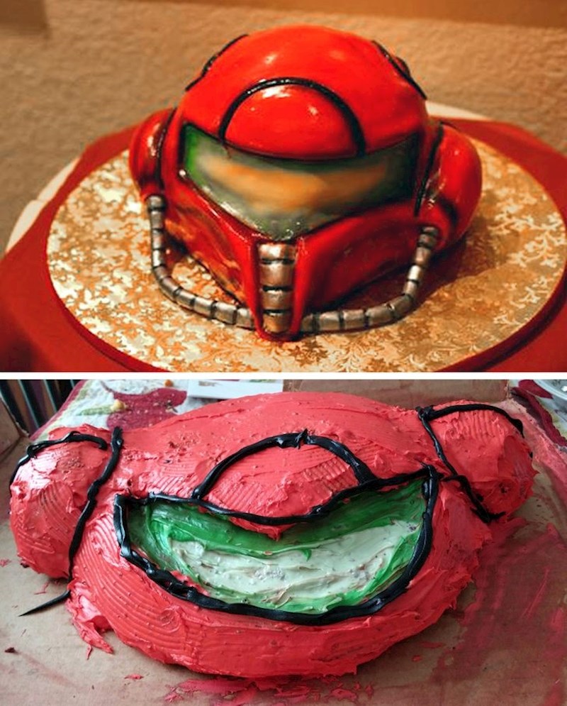 "Rođendanska torta koju mi je cura ispekla prošle godine"