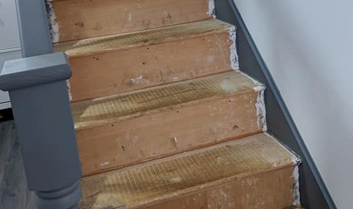 Uređivali su kuću i na stepenicama ostavili genijalnu poruku budućim stanarima