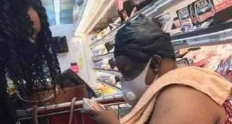 Ova žena je zgrozila ostale kupce u dućanu, svi su sigurno izgubili apetit