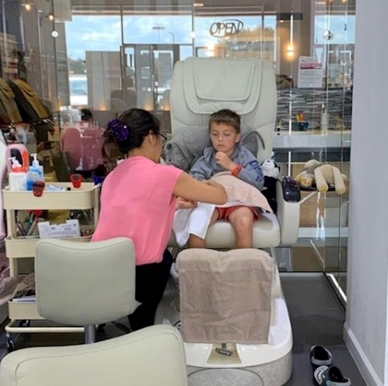 Prvo je dolazila mama...