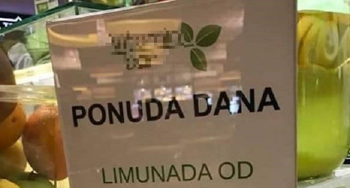 Kupce jednog kafića zbunila je ova ponuda, kakva je to limunada?