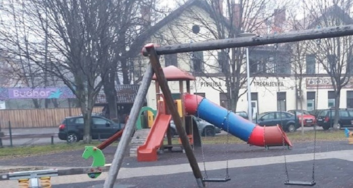 Na jednom zagrebačkom dječjem igralištu ljudi su uslikali nešto nesvakidašnje