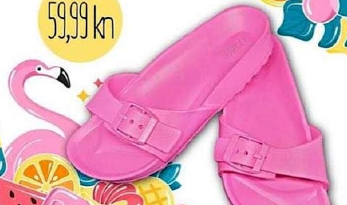 Kupci su pukli od smijeha kada su vidjeli reklamu za ovu ljetnu obuću