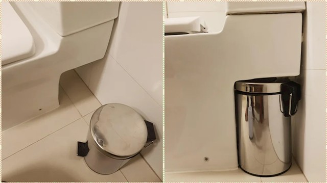 Savršeno mjesto za kantu za smeće
