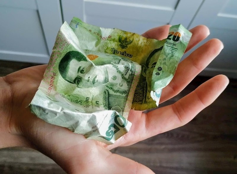 Na Tajlandu morate paziti kako se odnosite prema novčanicama jer je na njima kraljev portret