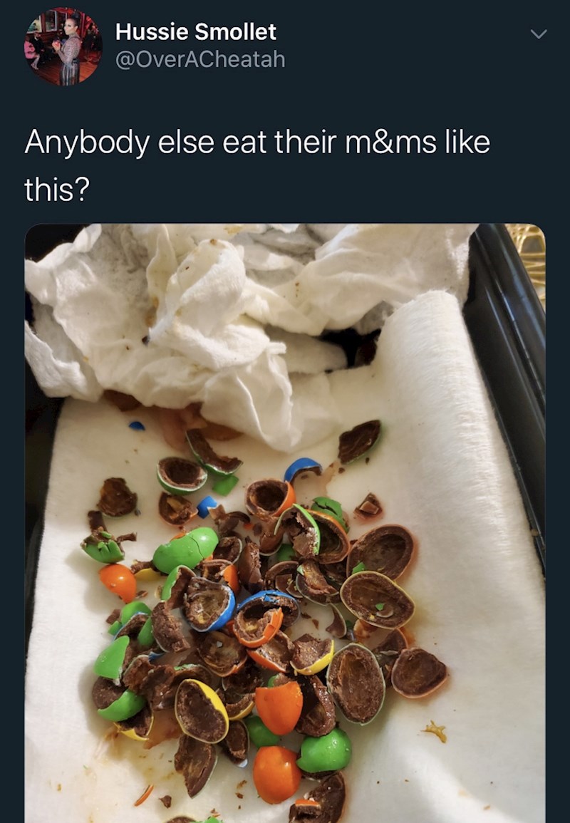 "Jede li još netko M&M's bombone na ovaj način?"