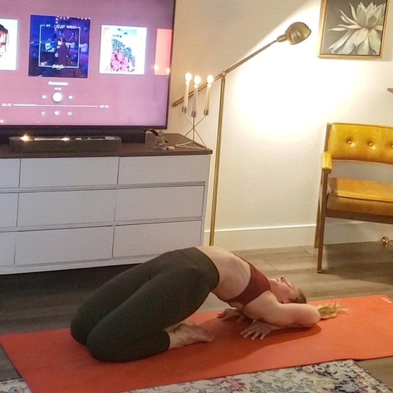 Prilično gipka žena