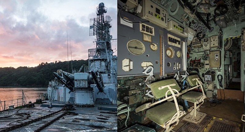 Lik je zavirio u napuštene ratne brodove, dokumentirao je cijelo iskustvo