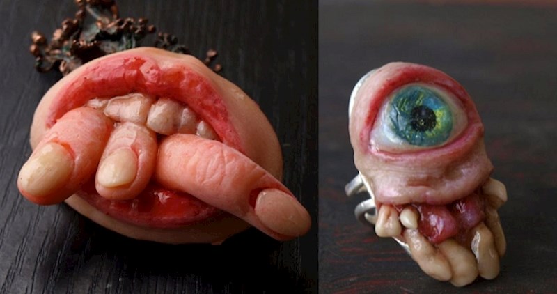 Umjetnica pravi nakit koji izgleda zastrašujuće. Ovo nije za svačiji ukus