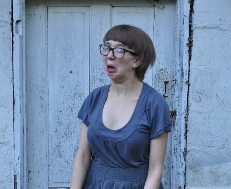 "Moj izraz lica kada sam ugledala gnijezdo osa"