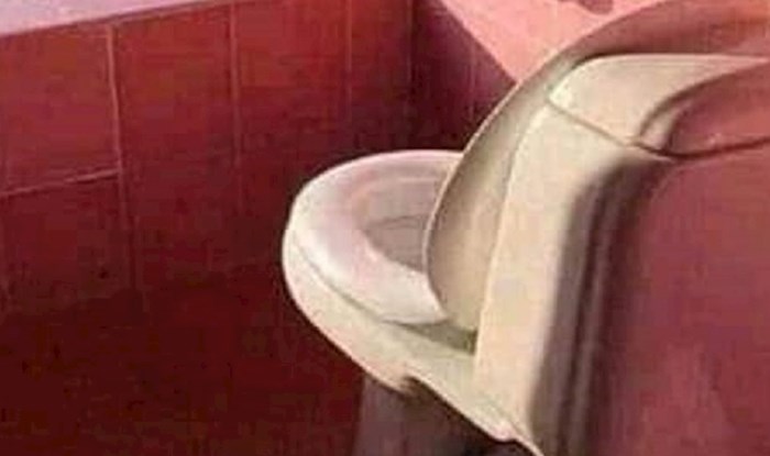 Na Faceu je osvanula ova čudna fotka, morate vidjeti gdje su stavili WC školjku