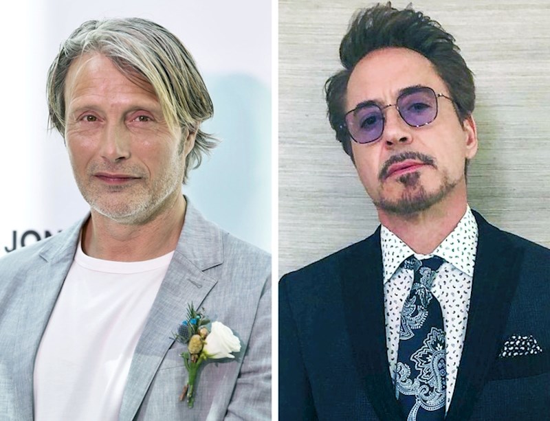 Mads Mikkelsen i Robert Downey, Jr. — 54 godine
