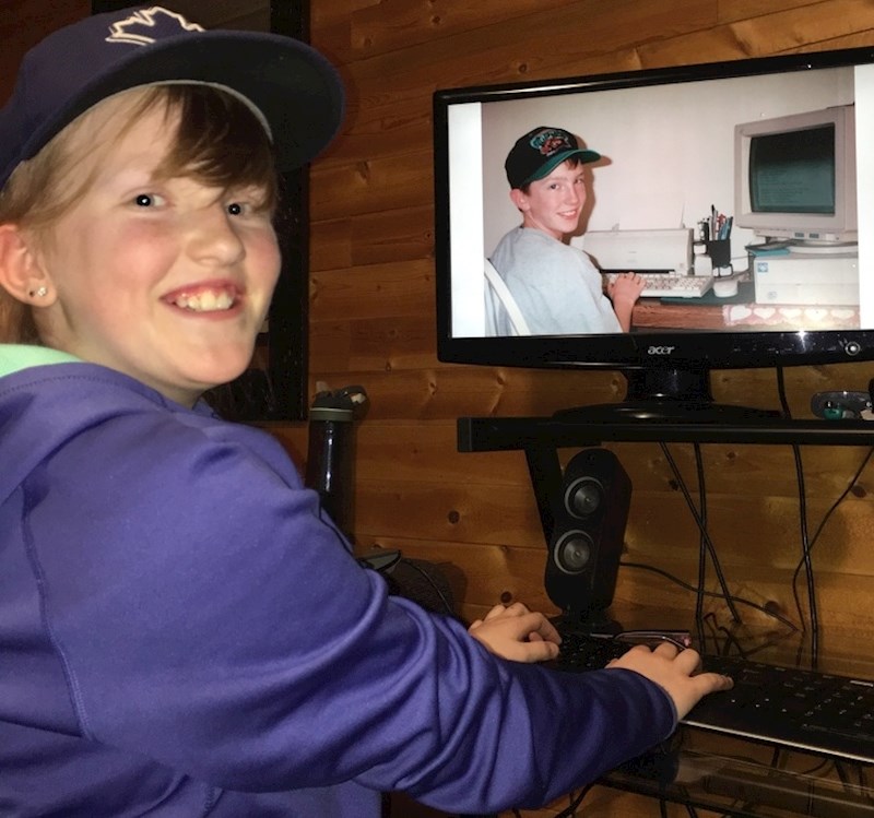 Kći (11 godina, 2019. godine) i njezin otac (15 godina, 1996. godine)