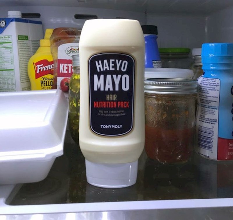 Još jedan proizvod za kosu koji izgleda kao hrana