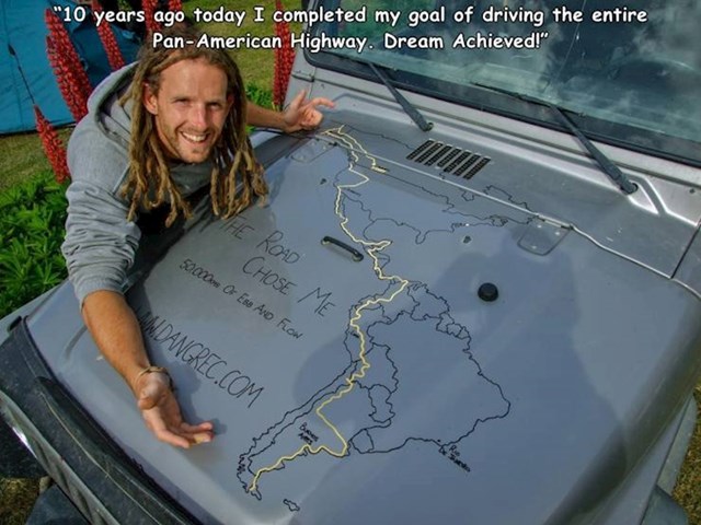 Mladić  je ostvario san - vozio je od Kanade do dna Južne Amerike najdužom cestom na dva kontinenta