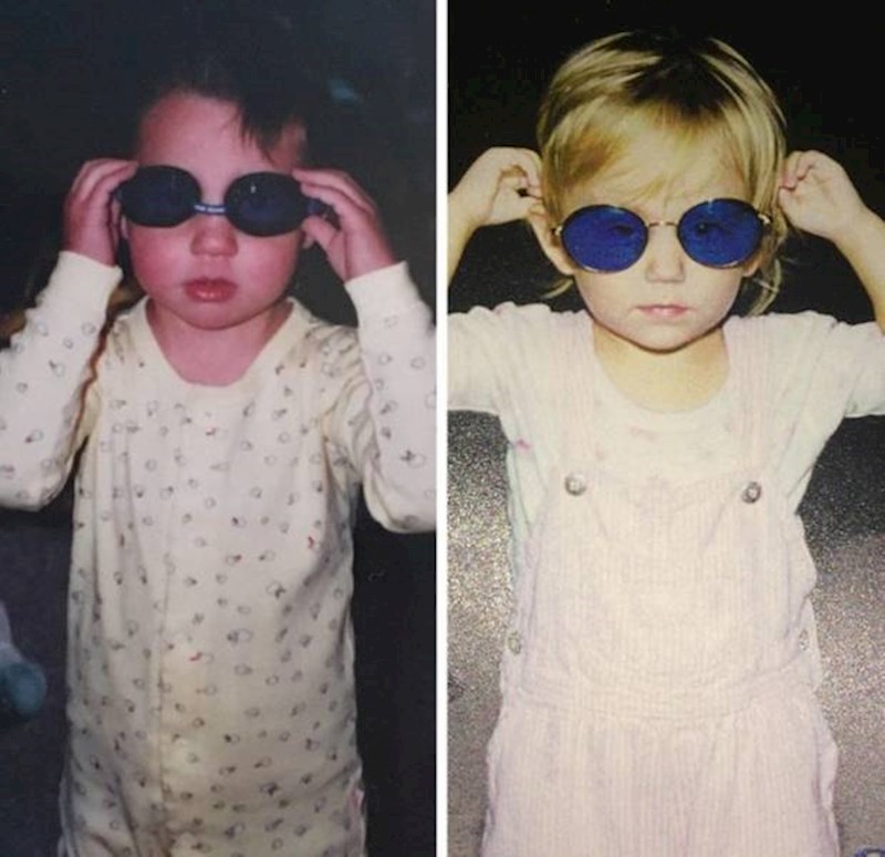 "Fotografije iz djetinjstva mene i moje djevojke"