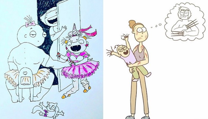 Ilustracije koje savršeno opisuju kako je to biti roditelj