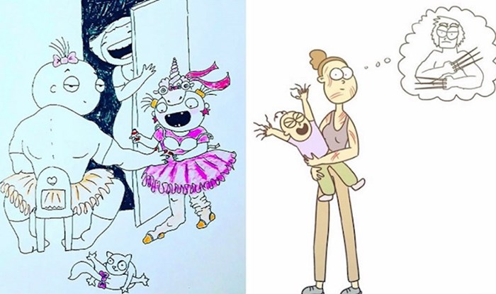 Ilustracije koje savršeno opisuju kako je to biti roditelj
