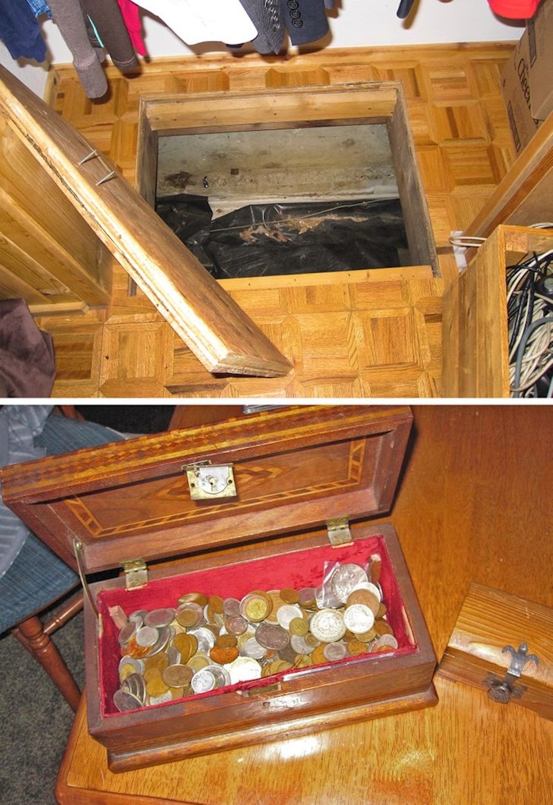 "Kupili smo ovu kuću. Moja žena je nedavno otkrila pukotinu u parketu..."