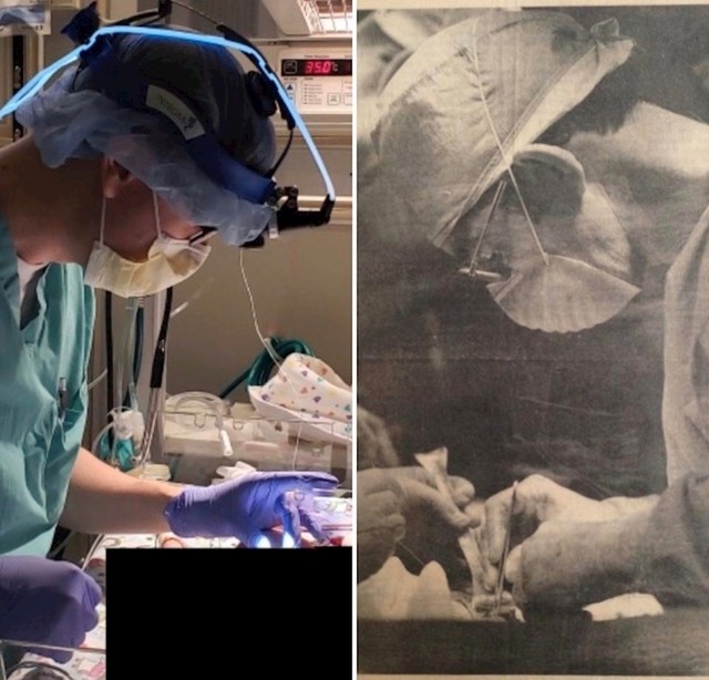 "Ja i moj djed, on je bio kardiokirurg, a ja sam neonatolog."