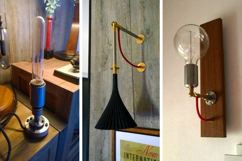 "Moj tata je umirovljeni električar. Hobi mu je izrada lampi"