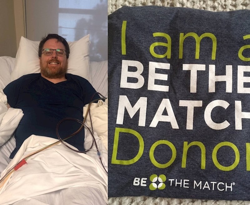 "Kad je moj najbolji prijatelj umro od leukemije, bio sam premlad da bih mogao pomoći. Jučer sam darovao matične stanice neznancu s istom bolešću. "