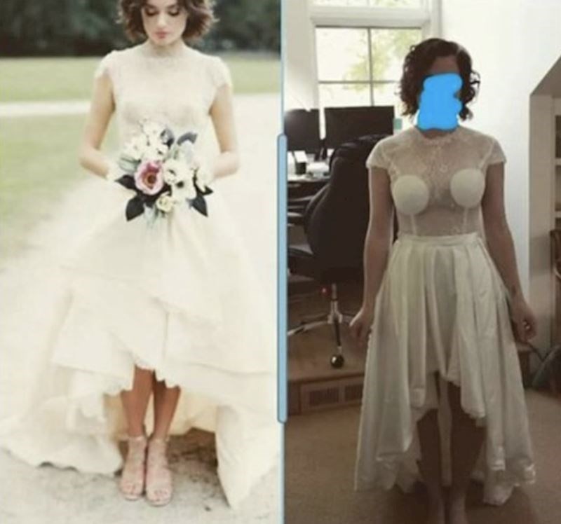 Kad vjenčanicu naručiš na internetu: