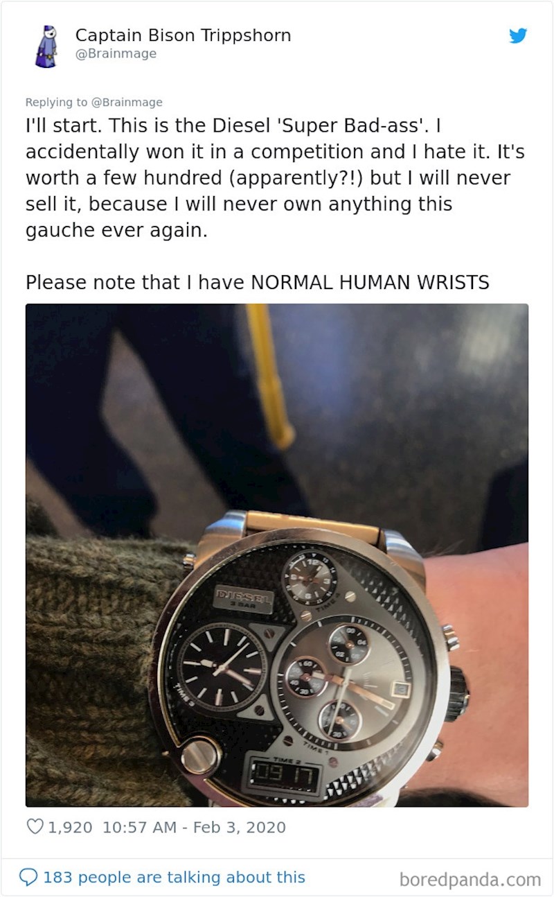 Sat koji je  Kelly objavio