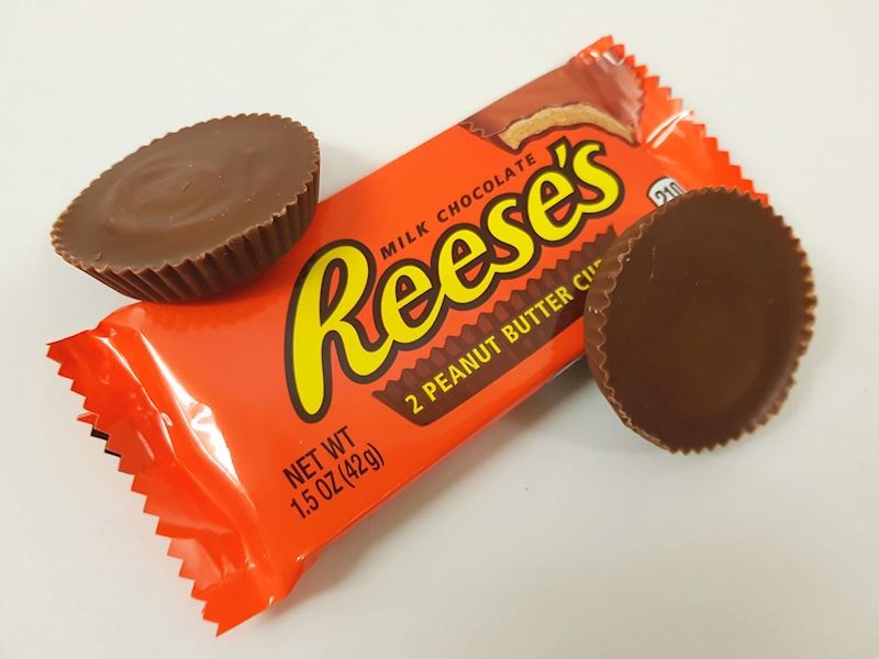 2. Reese’s Peanut Butter Cups