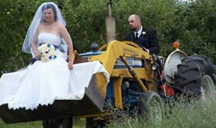 26 bizarnih vjenčanih fotografija