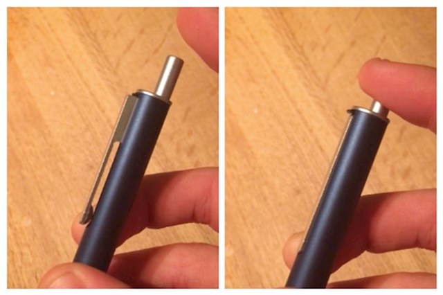 Kemijska olovka koja se ne može aktivirati u džepu