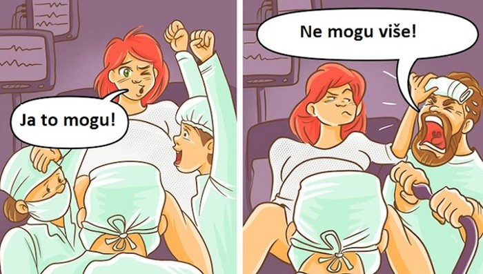 Iskrene ilustracije u kojima su prikazane razlike između mama i tata