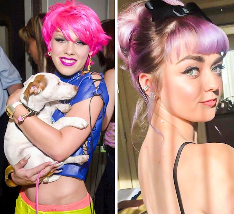 Kosa u kričavim bojama