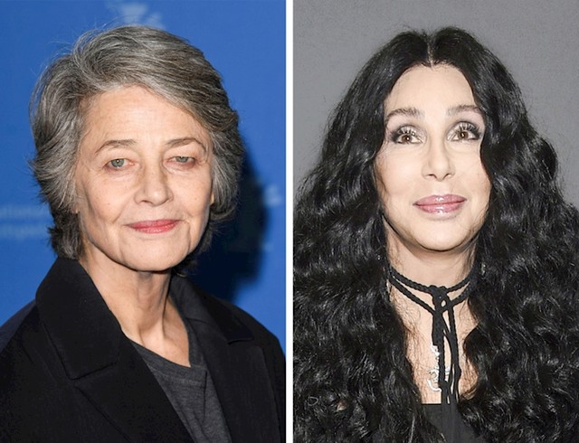 Charlotte Rampling i Cher — 73 godine