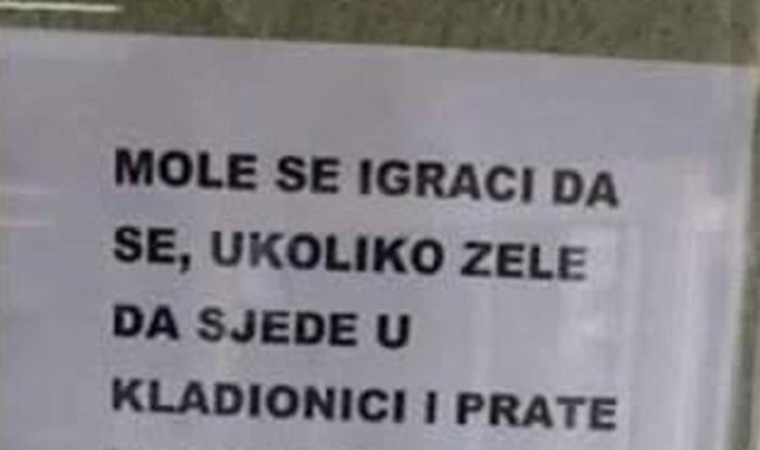 Djelatnici kladionice više nisu mogli trpjeti jednu stvar, pa su ostavili ljudima brutalnu poruku