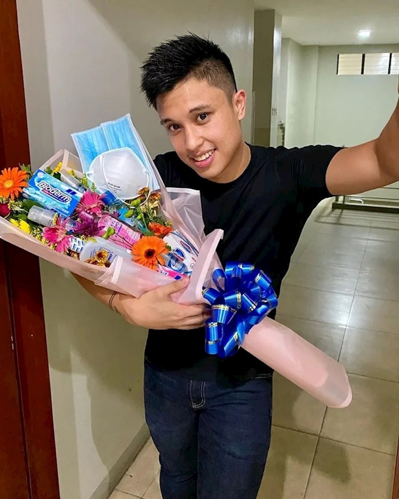 Buket protiv korona virusa - maramice, maske, gelovi za dezinfekciju...:D